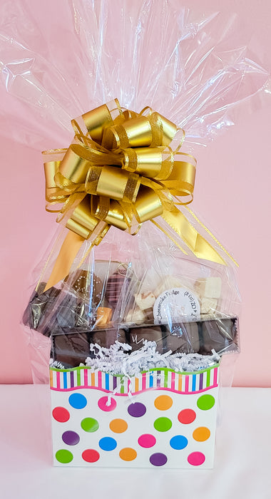Polka Dot Gift Basket