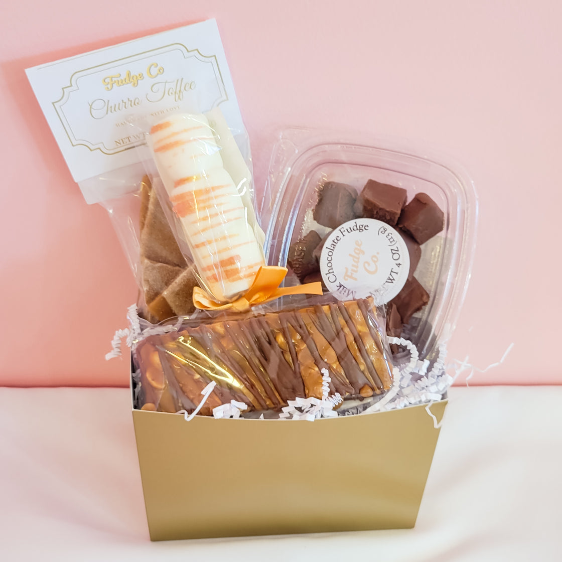 Golden Gift Basket