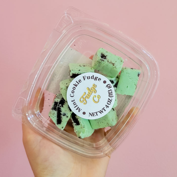 Mint Cookie Fudge