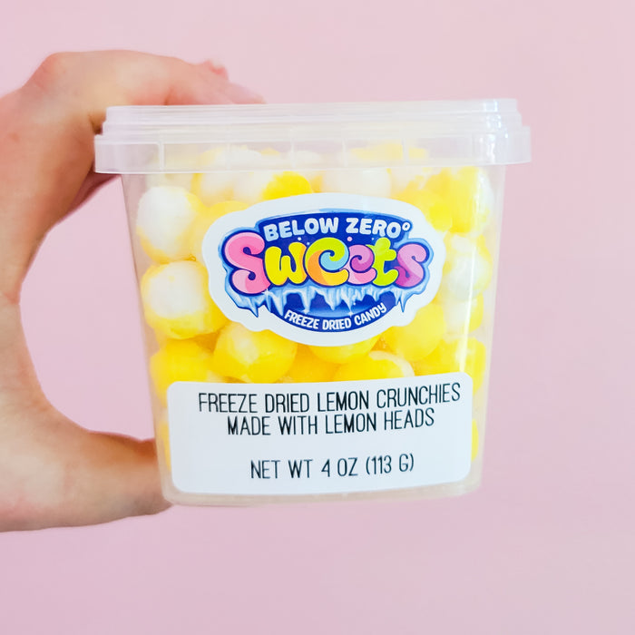 Freeze Dried Lemon Crunchies