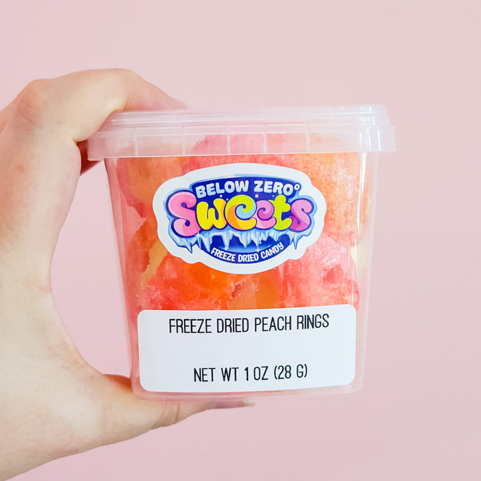 Freeze Dried Peach Rings