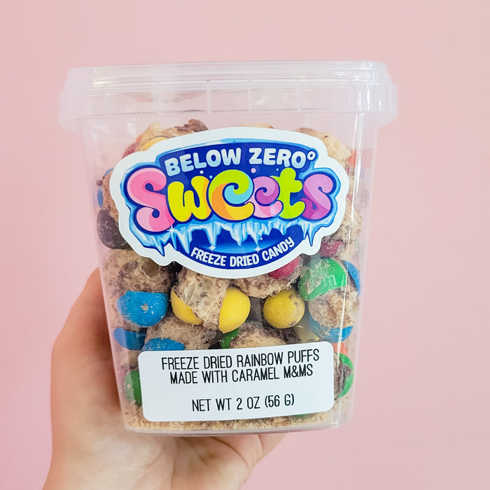 Freeze Dried Rainbow Caramel Crunchies