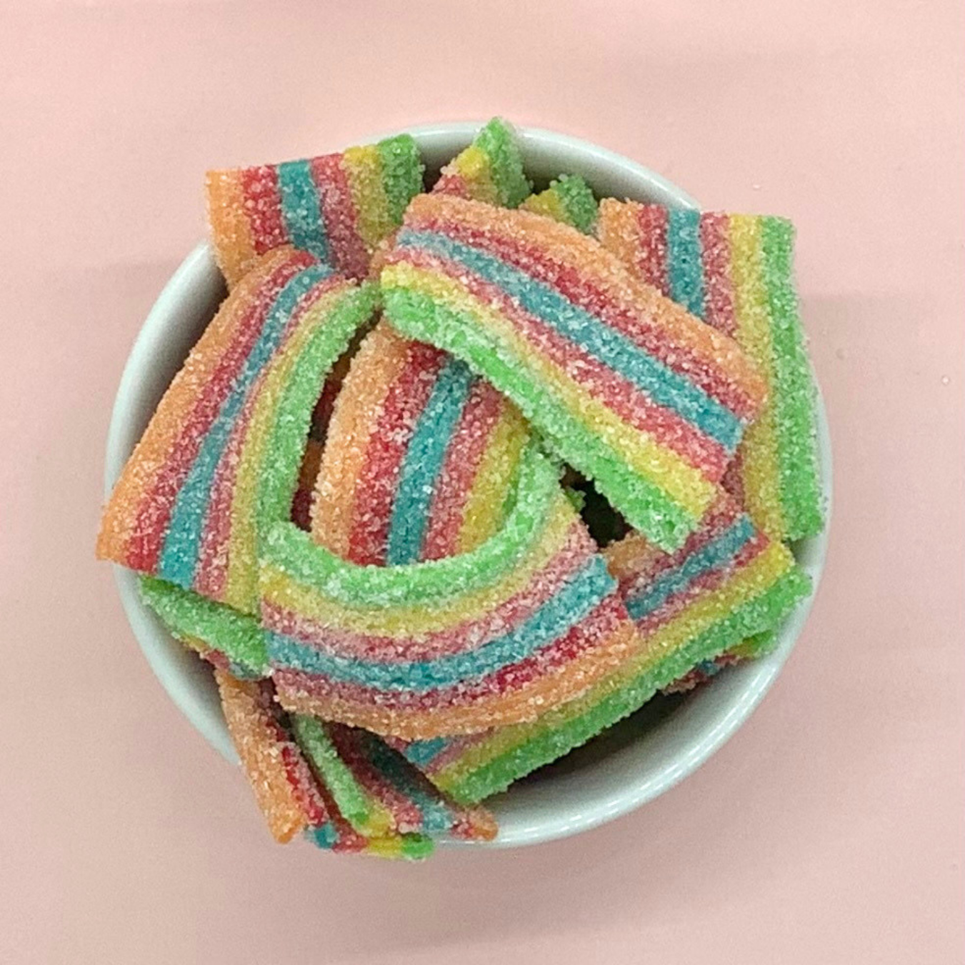 Sour Rainbow Mini Belts