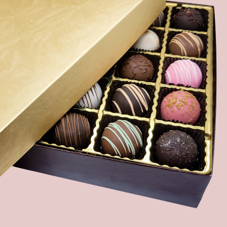 Giant Assorted Fudge Truffle Box