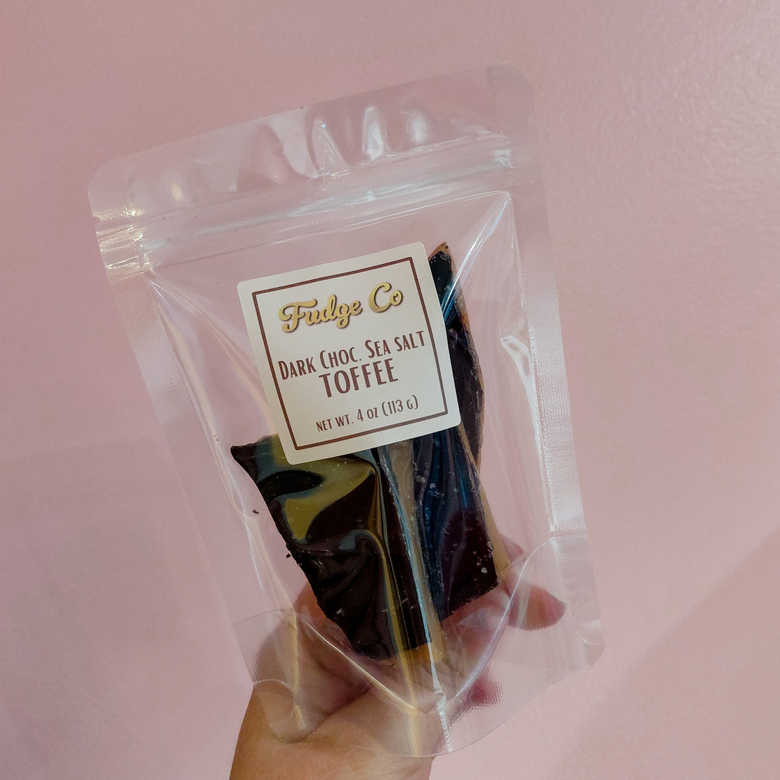 Dark Chocolate Sea Salt Toffee