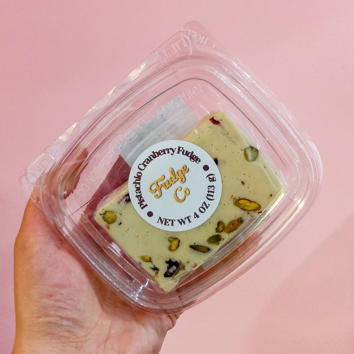 Pistachio Cranberry Fudge