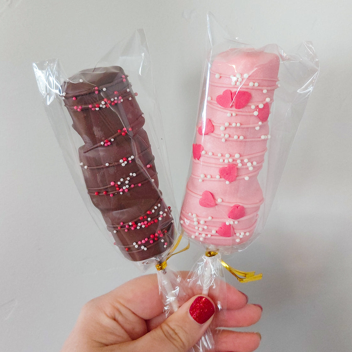 Chocolate Marshmallow Pop