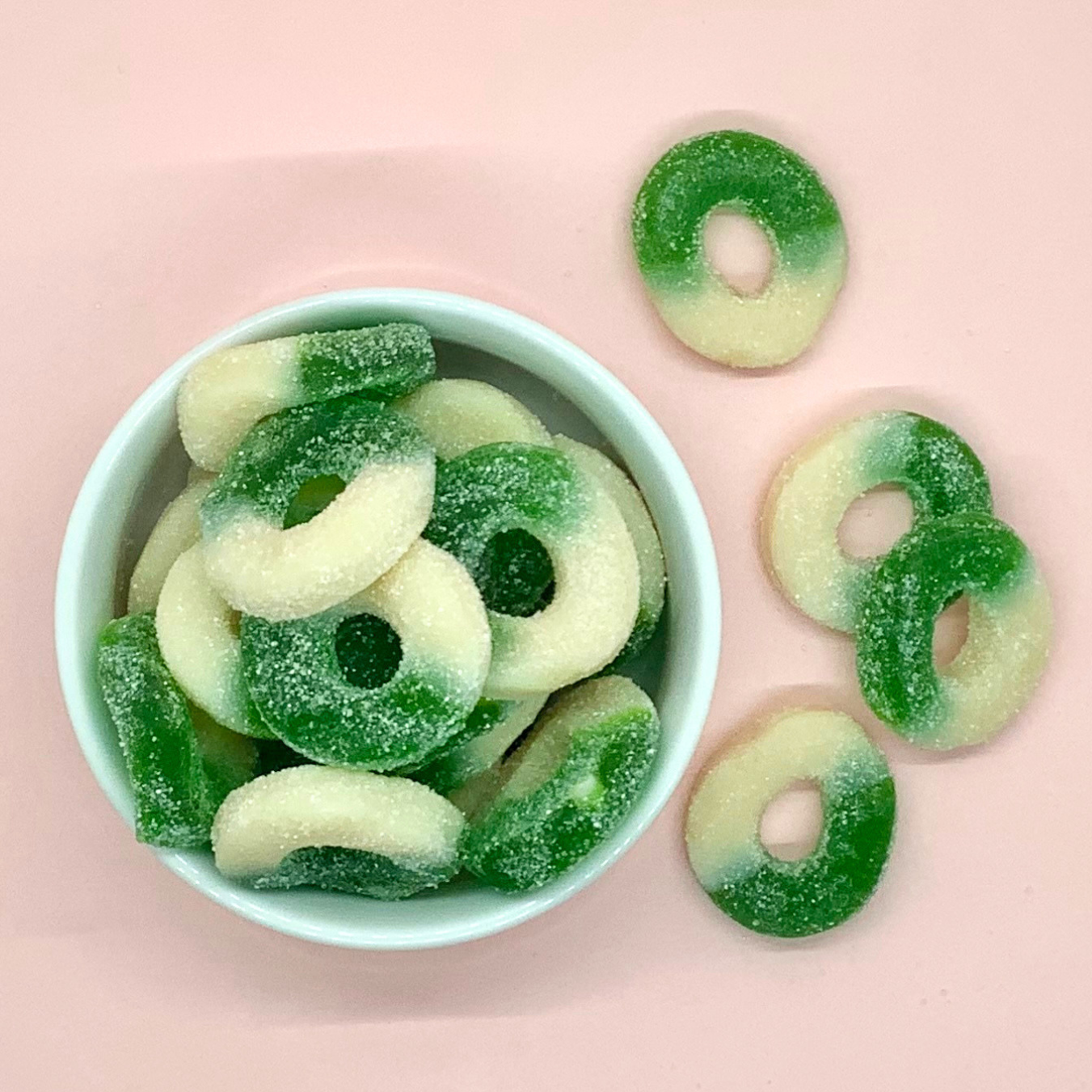 Gummy Apple Rings