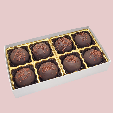 Dark Chocolate Coffee Fudge Truffle