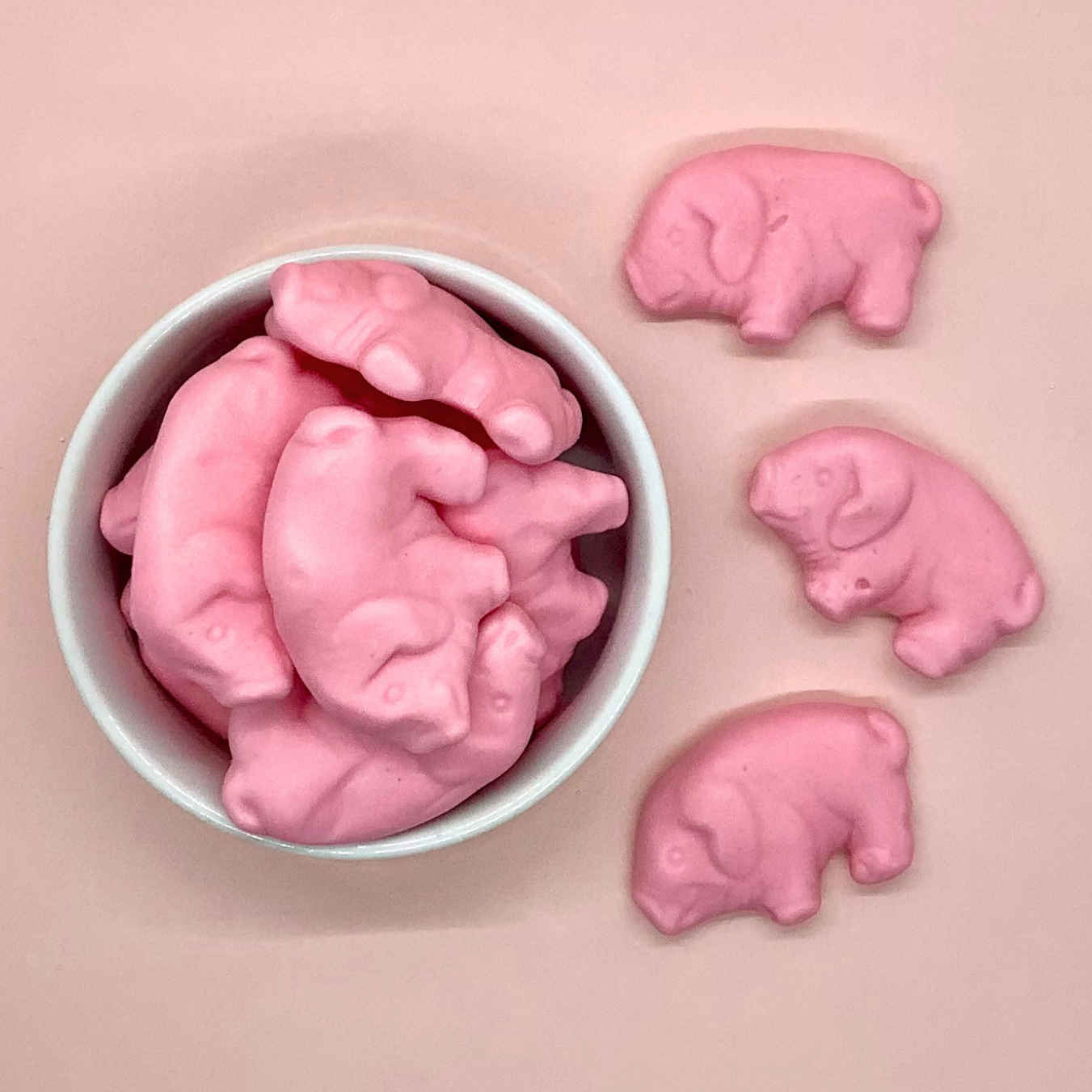 Gummy Pink Pigs