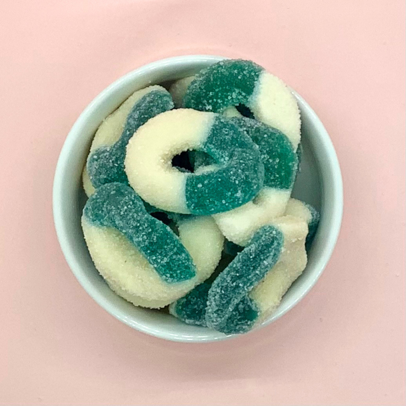 Gummy Blue Raspberry Rings