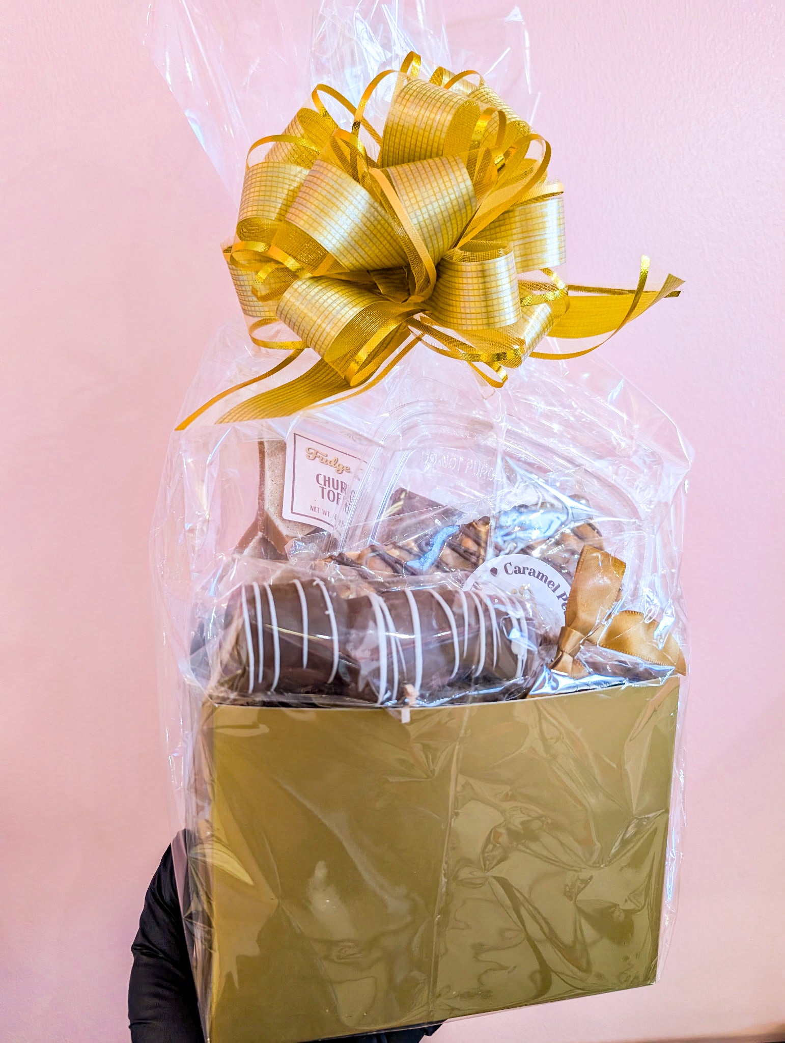 Golden Gift Basket