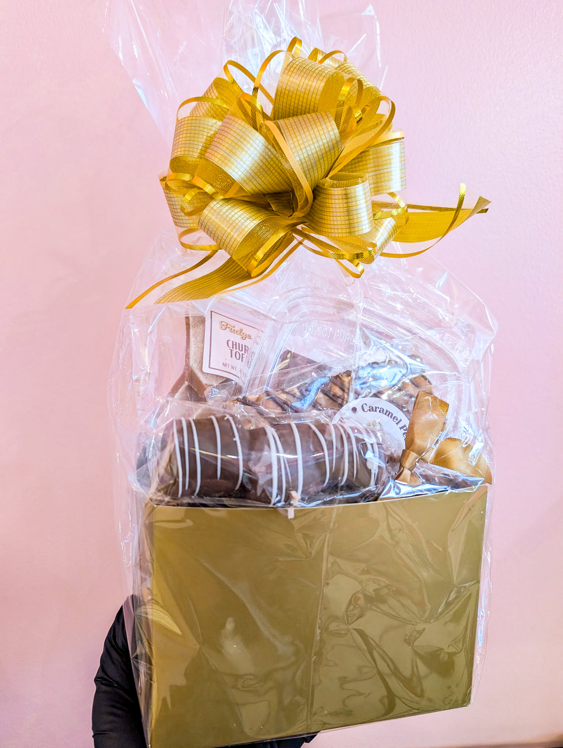 Golden Gift Basket