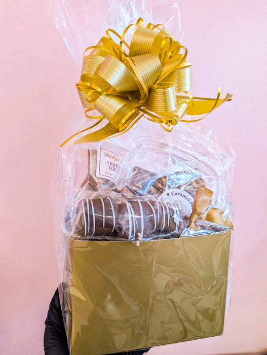 Golden Gift Basket