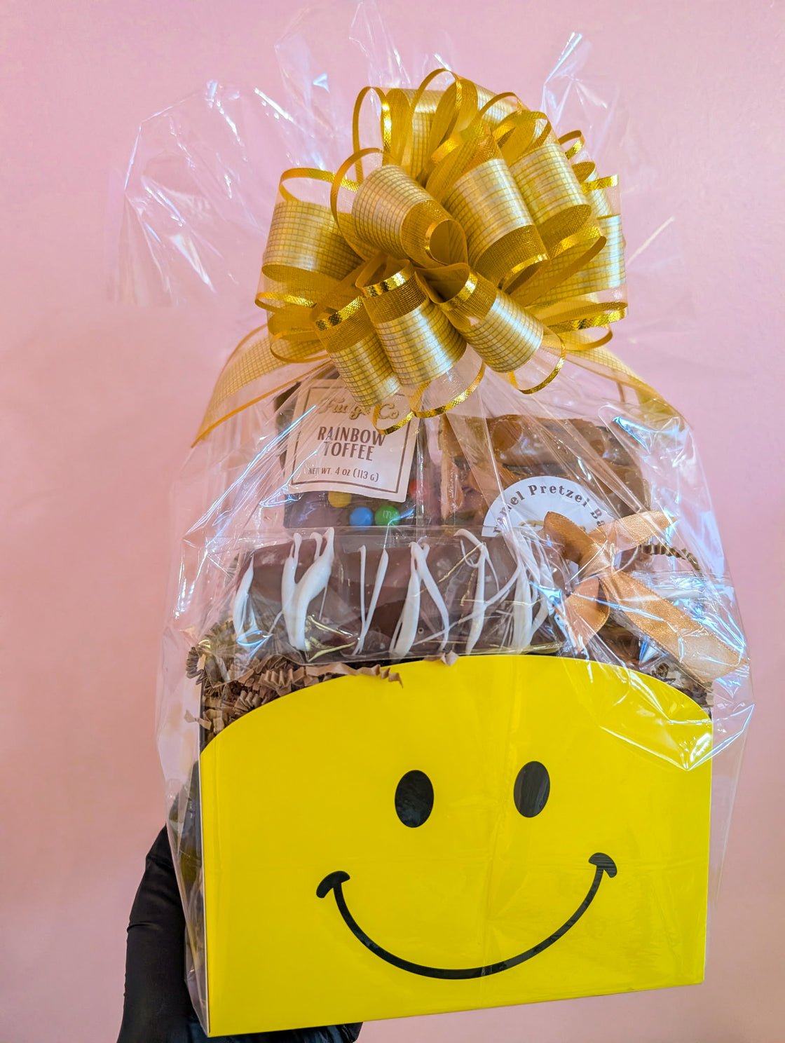 Smiley Gift Basket