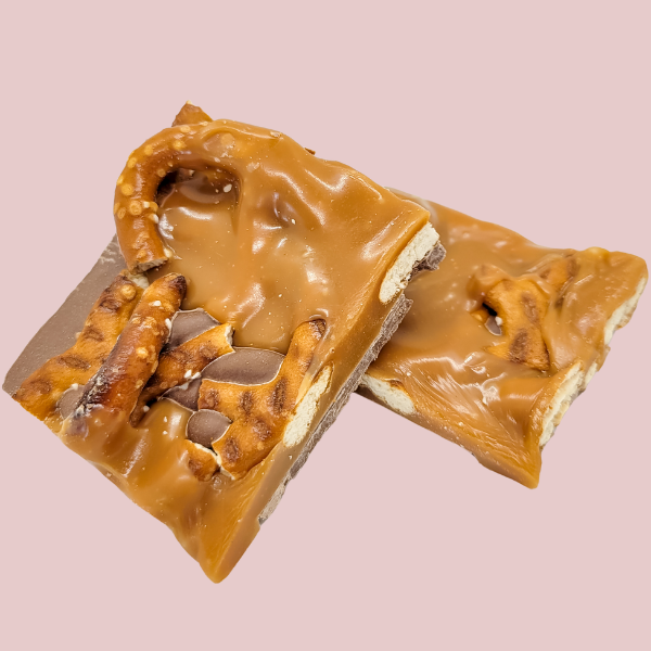 Caramel Pretzel Bark