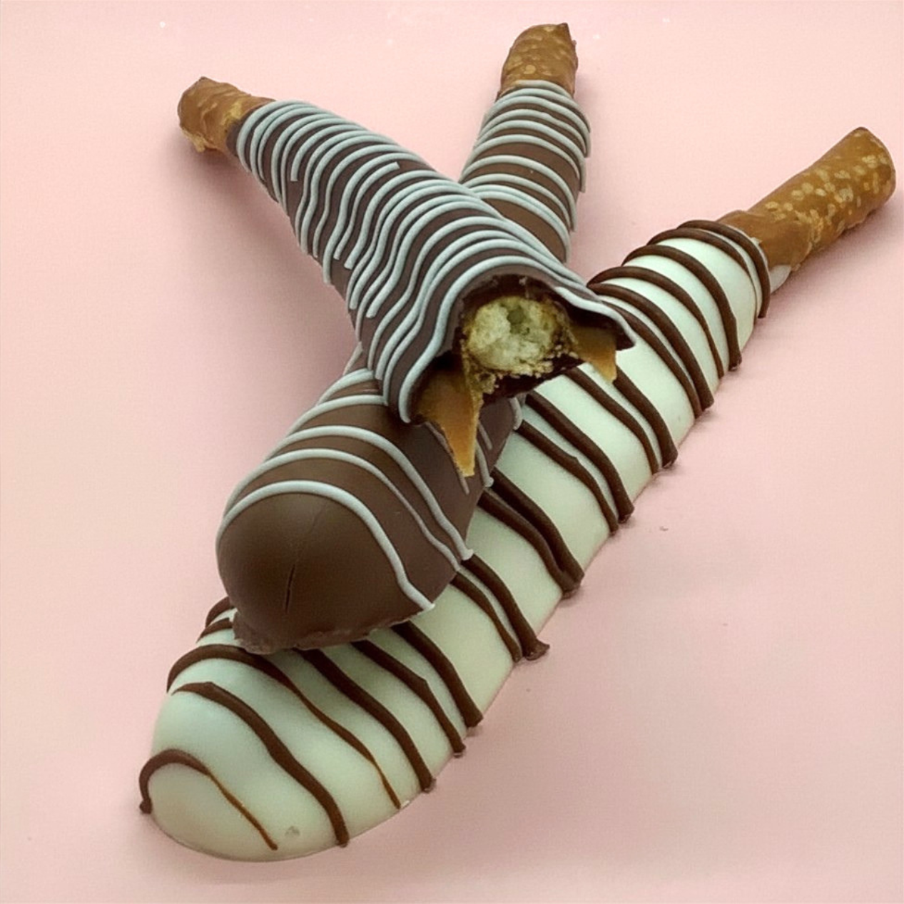Caramel Pretzel Rod