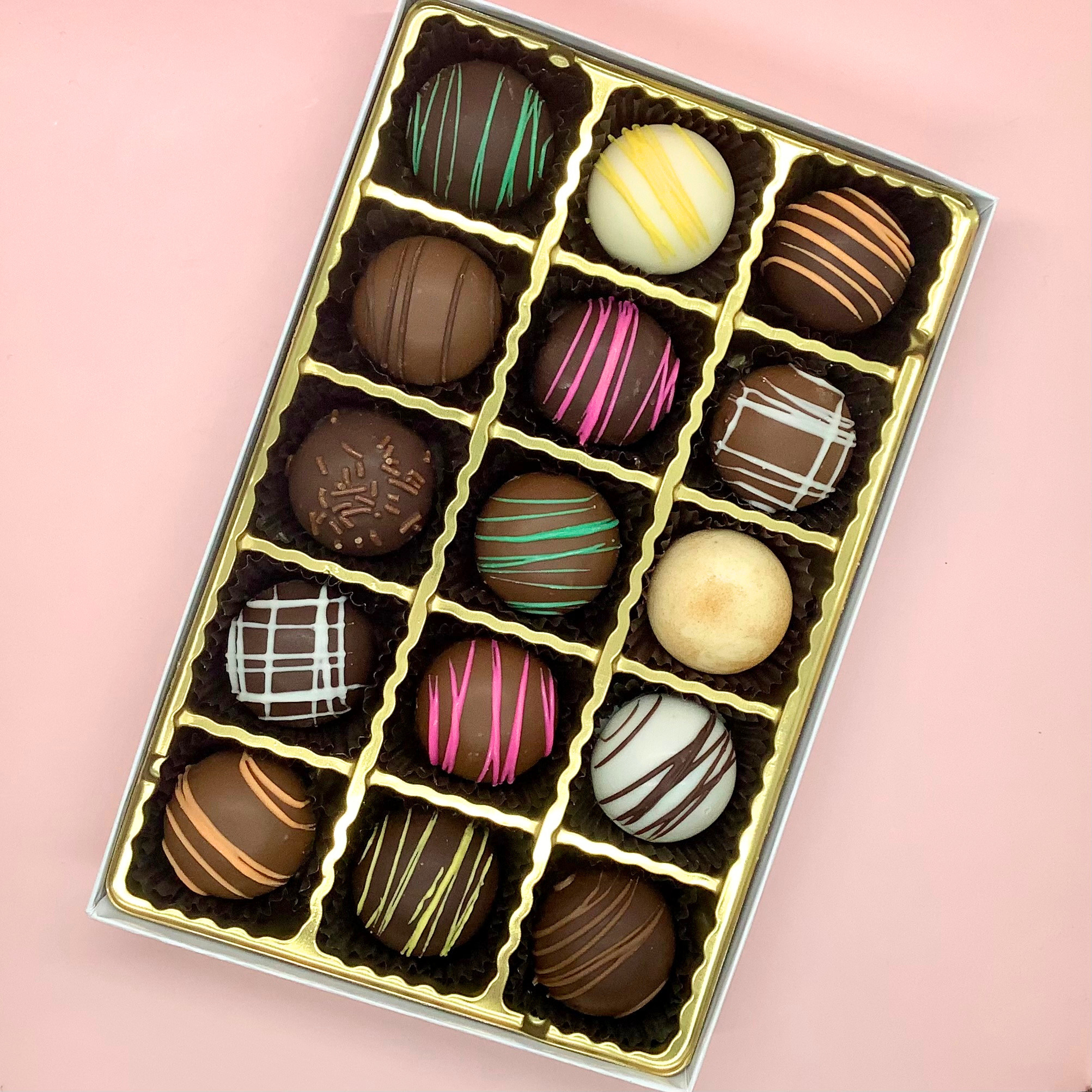 Large Fudge Truffle Box