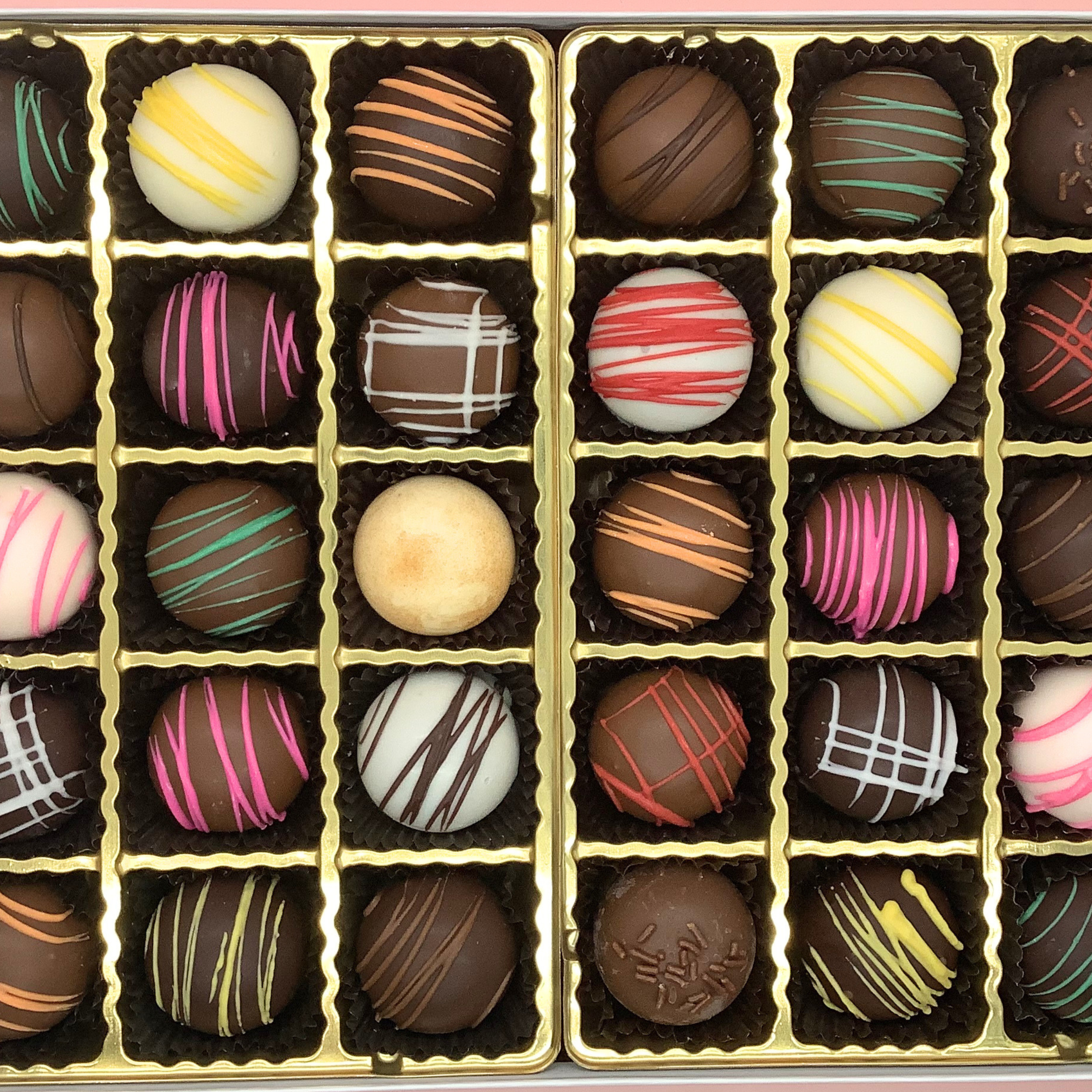 Giant Fudge Truffle Box