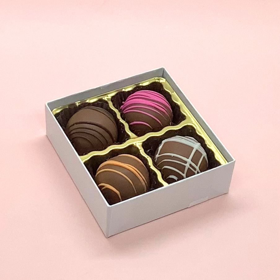 Milk Chocolate Fudge Truffle Box