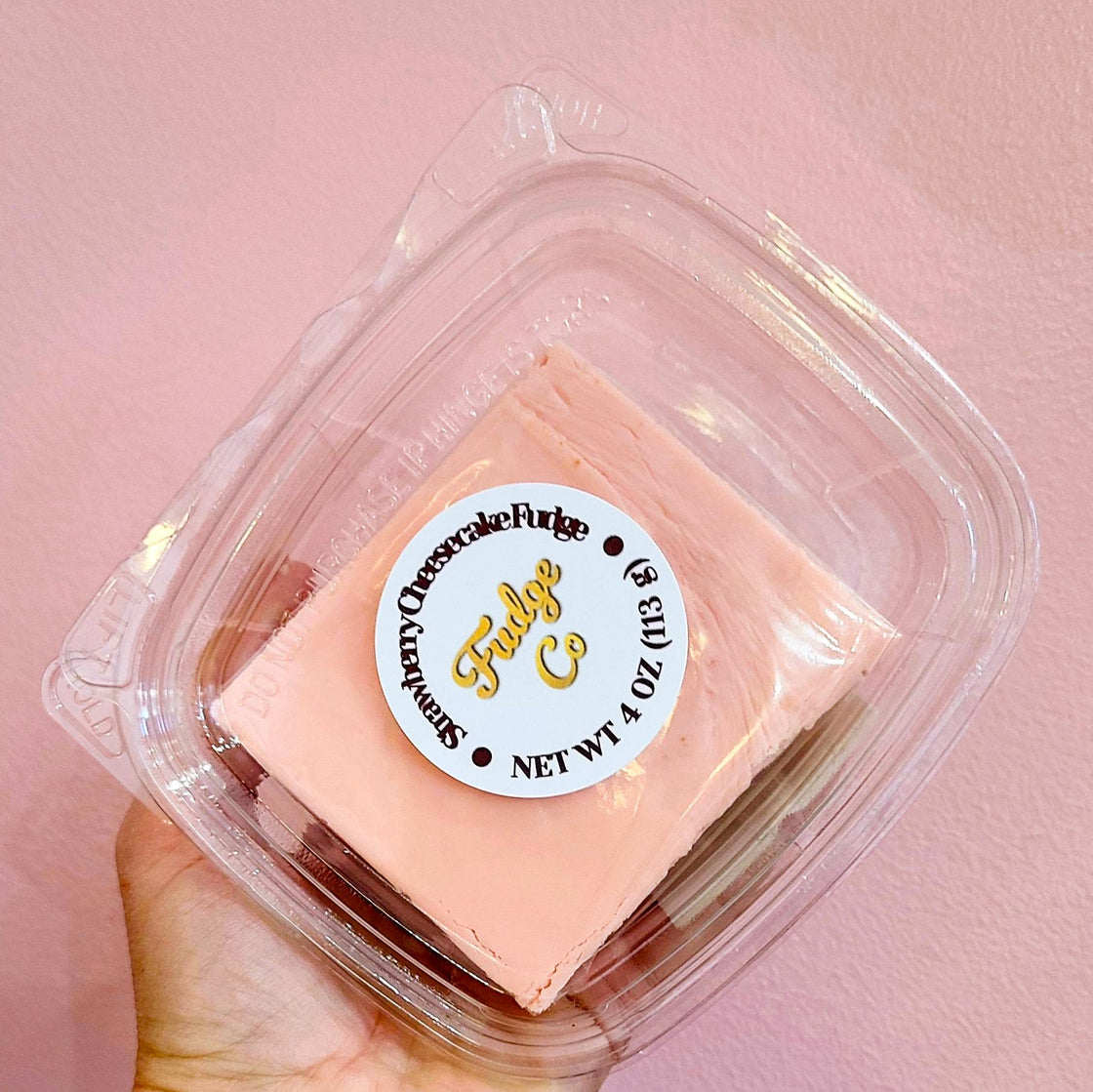 Strawberries n' Cream Fudge