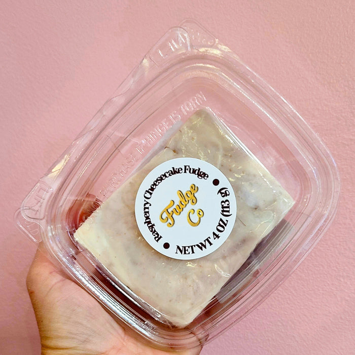 Raspberry Cheesecake Fudge