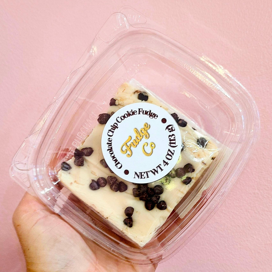 Chocolate Chip Cookie Fudge