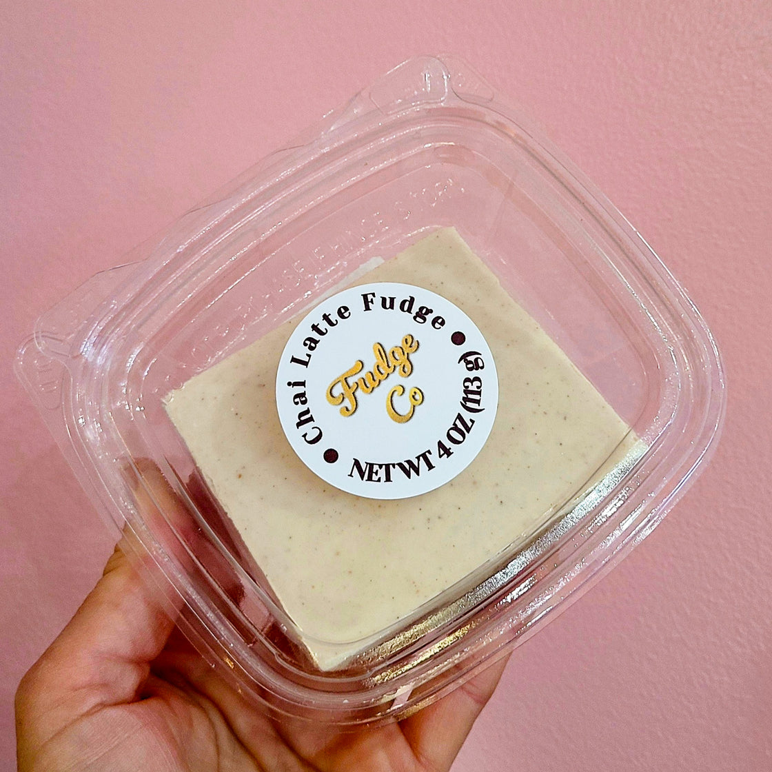 Chai Latte Fudge