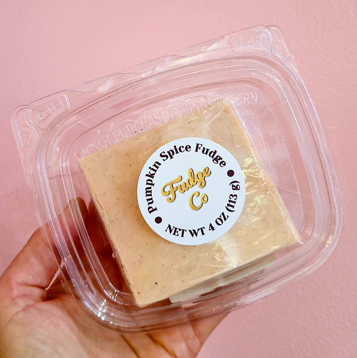 Pumpkin Spice Fudge