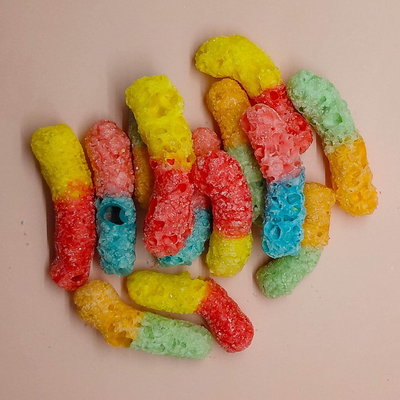 Freeze Dried Sour Worms