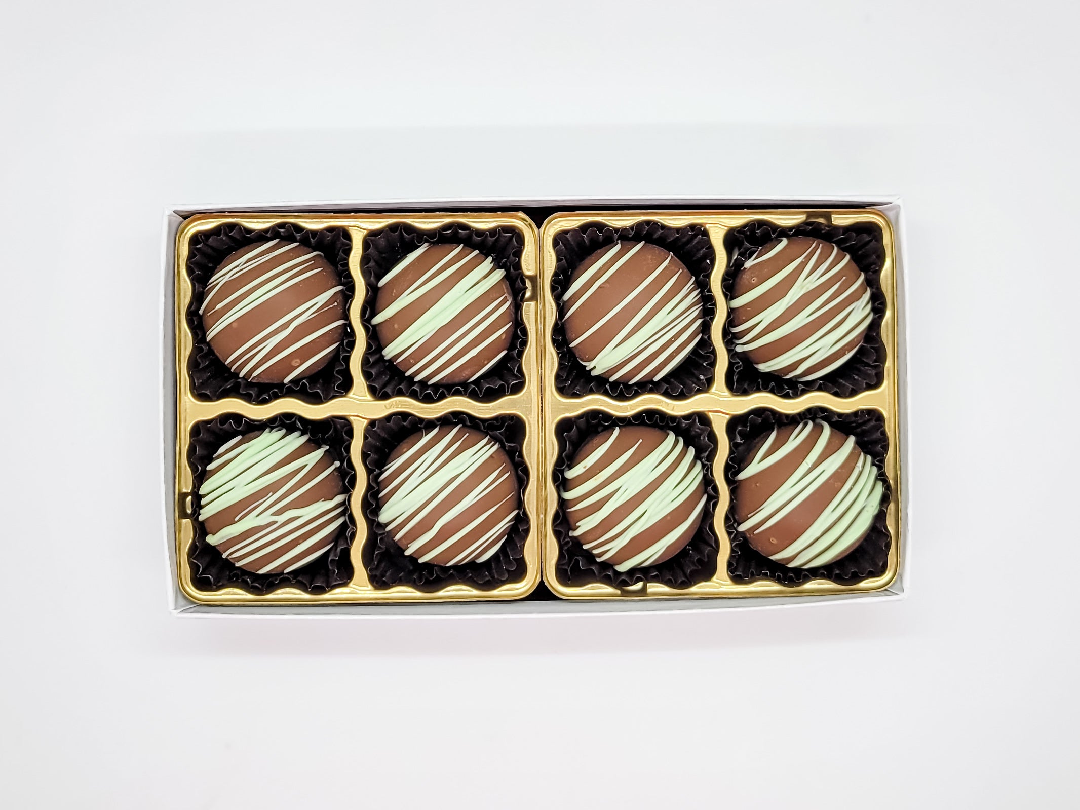 Milk Chocolate Mint Fudge Truffle