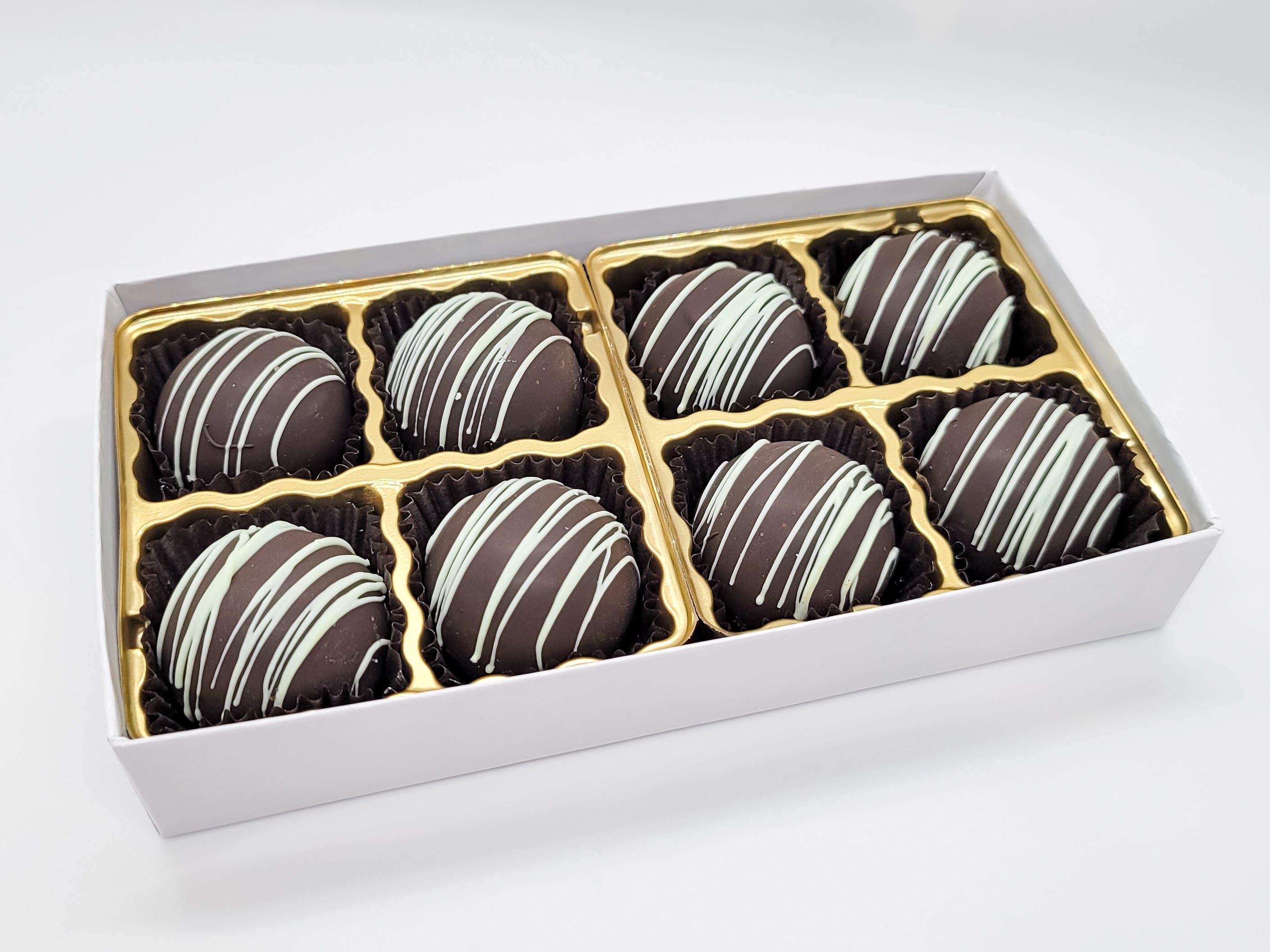 Dark Chocolate Mint Fudge Truffle