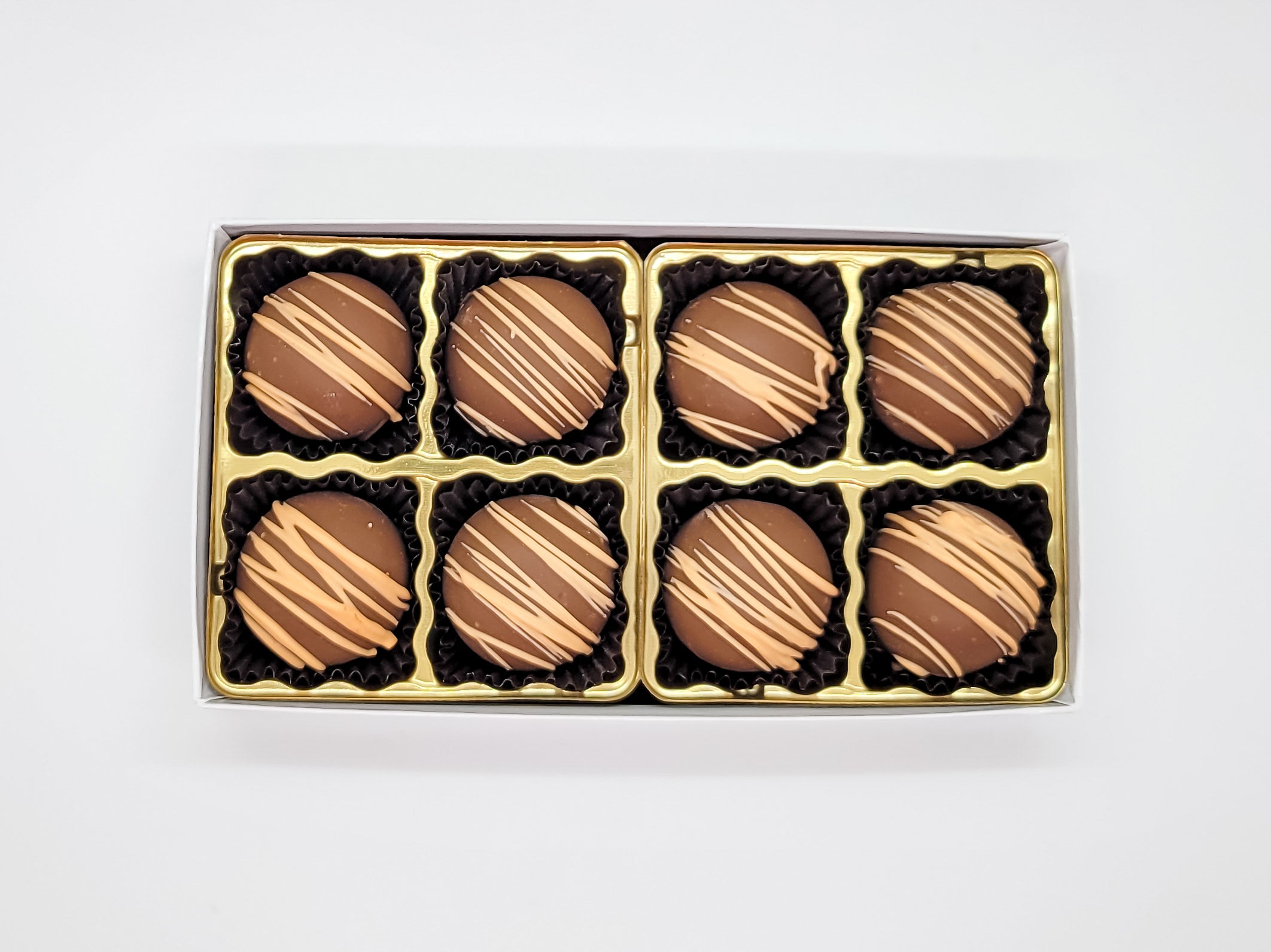 Milk Chocolate Orange Fudge Truffle Box