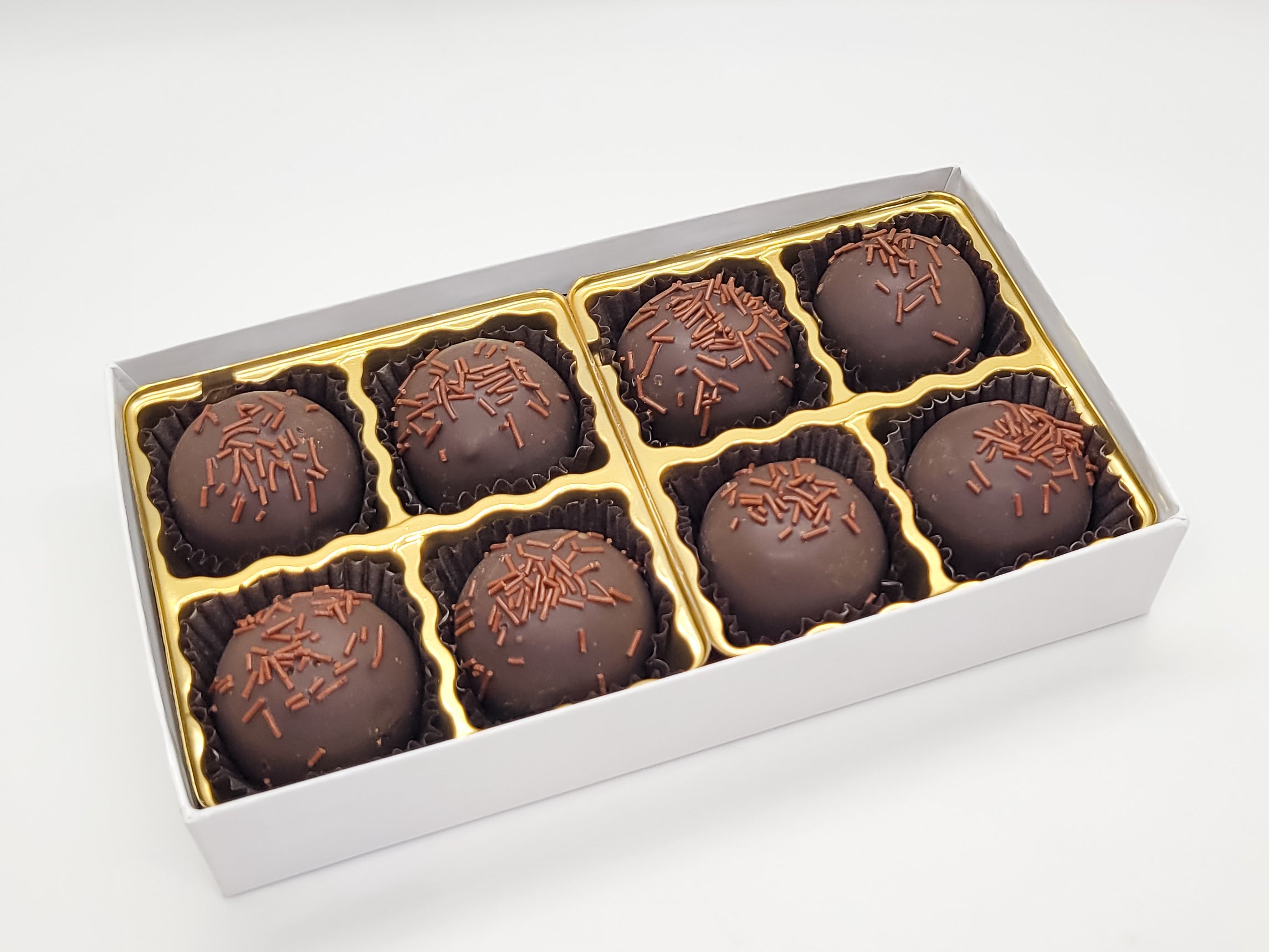 Dark Chocolate Coffee Fudge Truffle