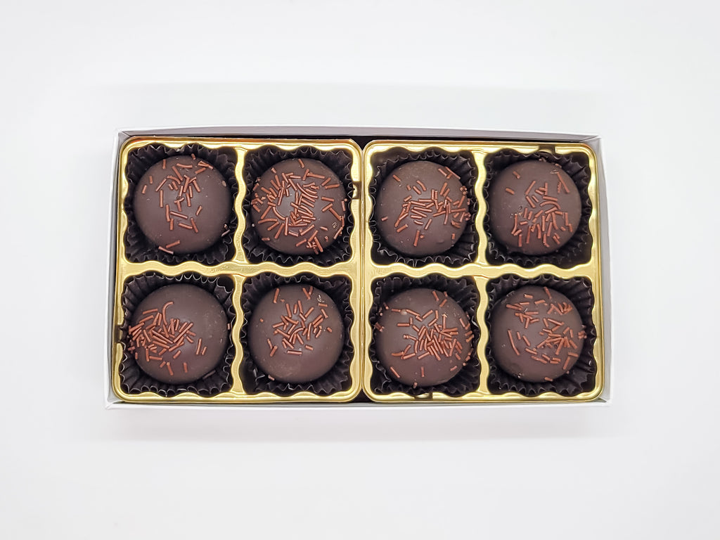 Dark Chocolate Coffee Fudge Truffle