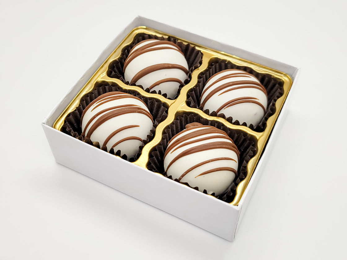 Zebra Fudge Truffle Box