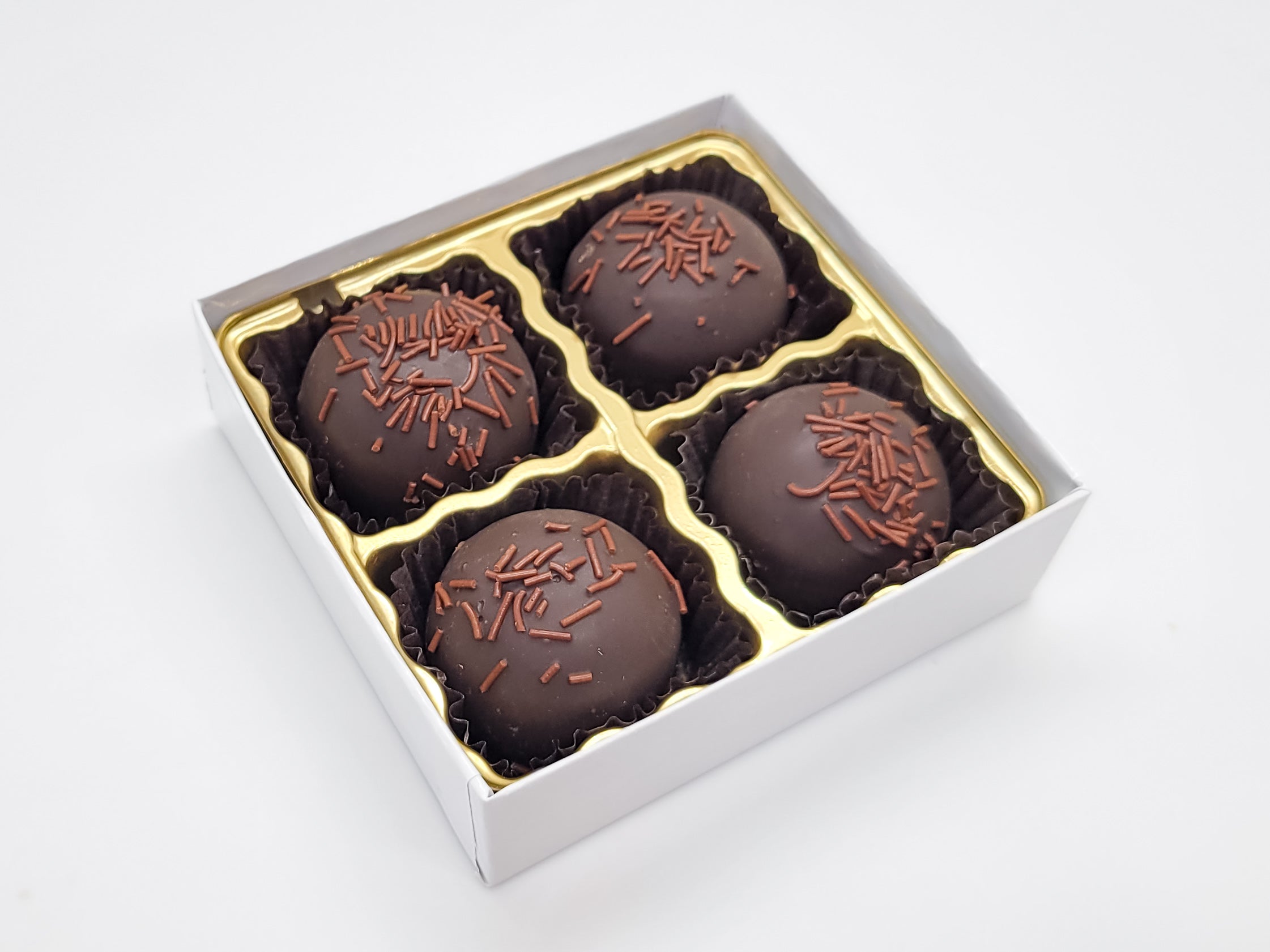 Dark Chocolate Coffee Fudge Truffle