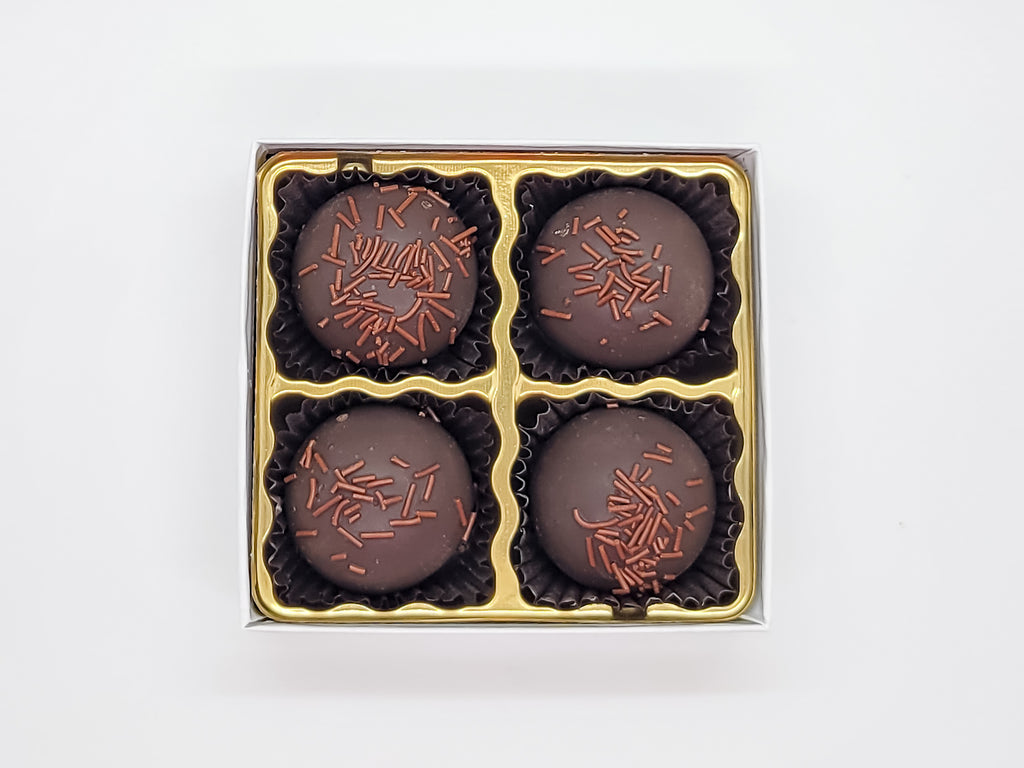 Dark Chocolate Coffee Fudge Truffle