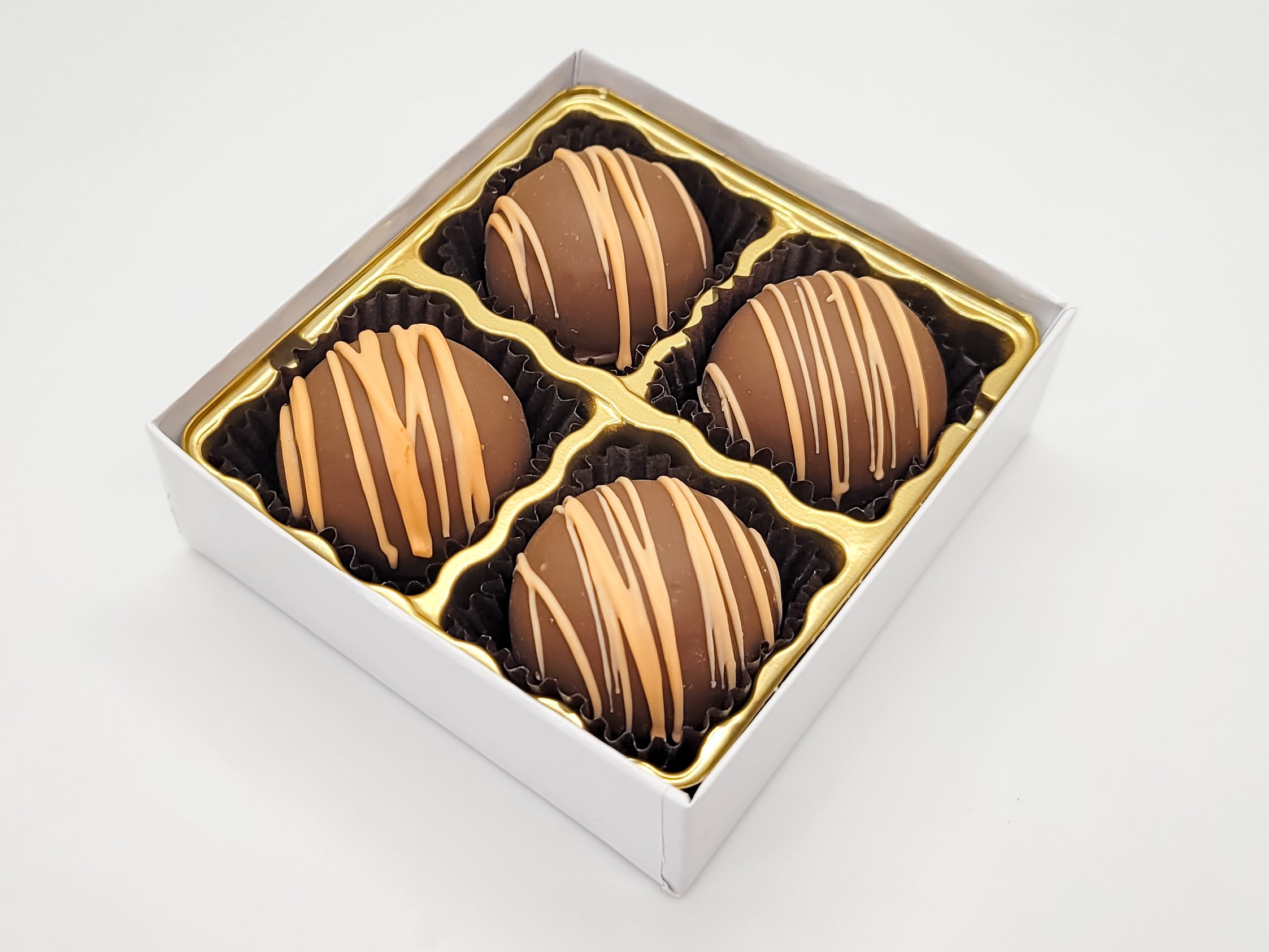 Milk Chocolate Orange Fudge Truffle Box