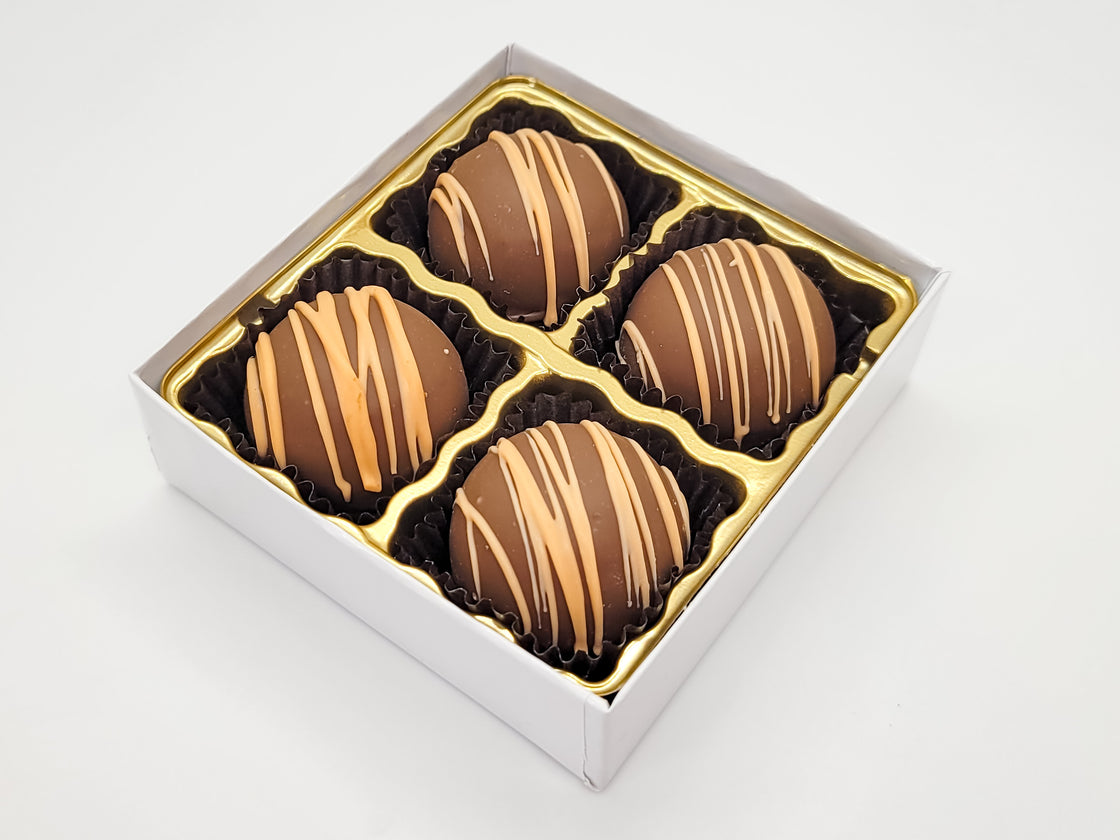 Milk Chocolate Orange Fudge Truffle Box