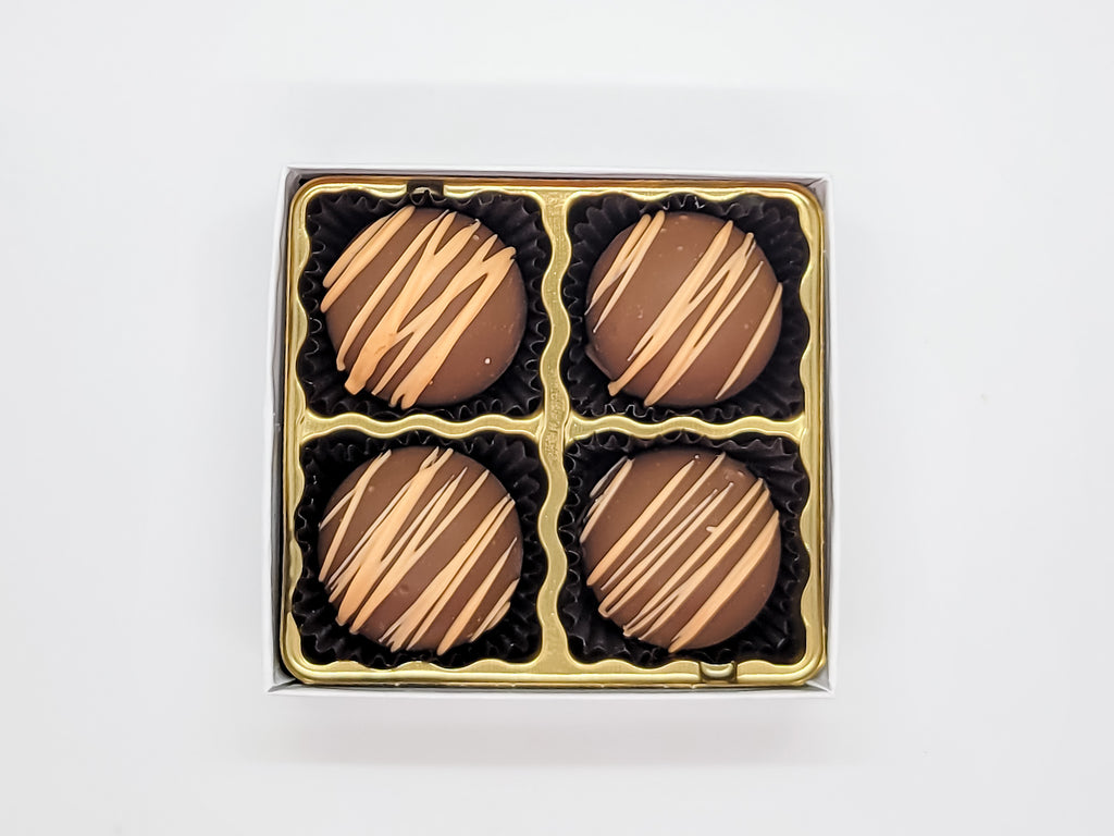 Milk Chocolate Orange Fudge Truffle Box