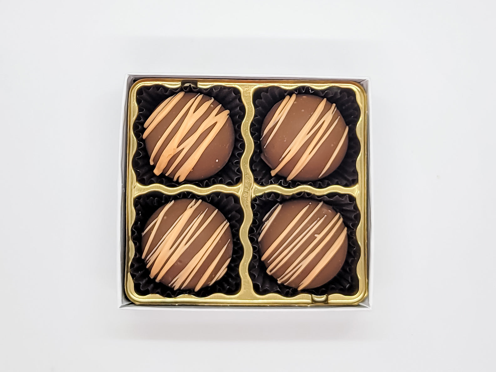 Milk Chocolate Orange Fudge Truffle Box
