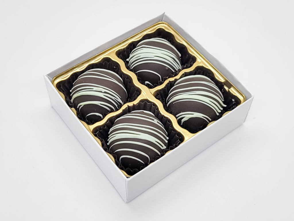 Dark Chocolate Mint Fudge Truffle