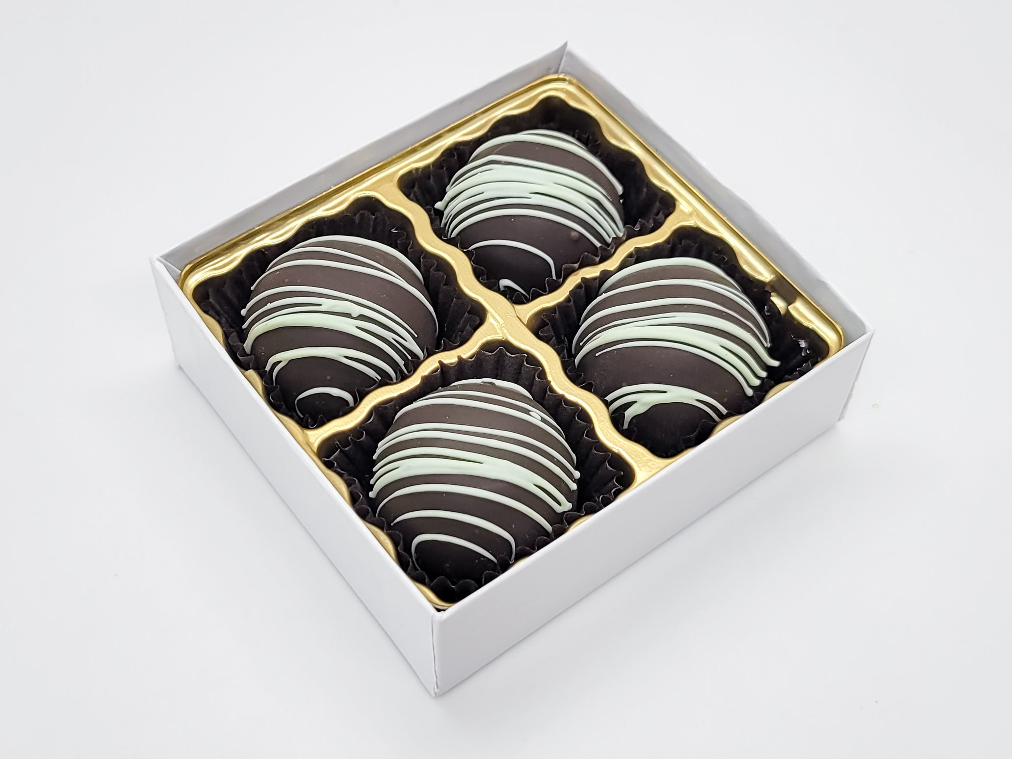 Dark Chocolate Mint Fudge Truffle