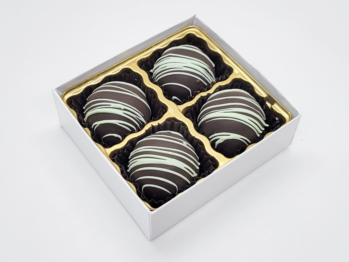 Dark Chocolate Mint Fudge Truffle