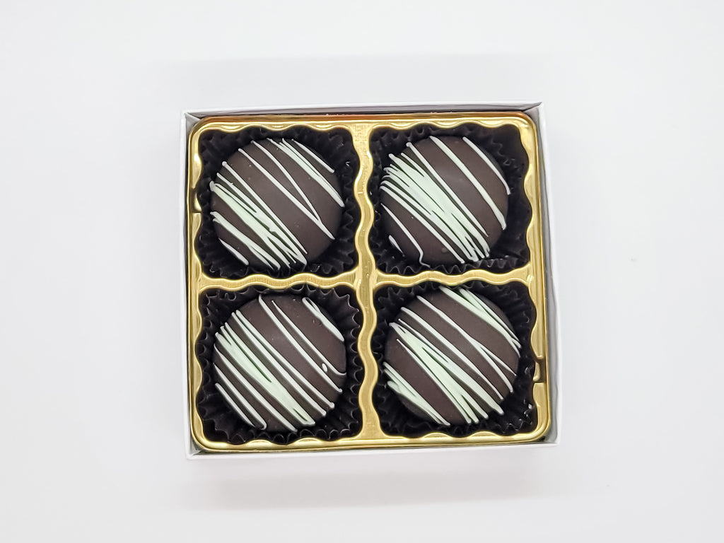 Dark Chocolate Mint Fudge Truffle