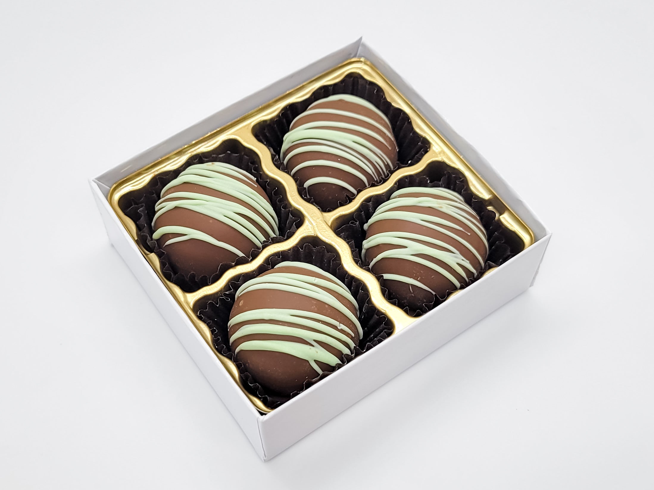 Milk Chocolate Mint Fudge Truffle