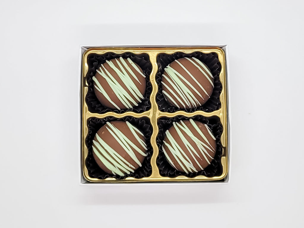 Milk Chocolate Mint Fudge Truffle