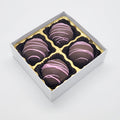 Dark Chocolate Strawberry Fudge Truffle Box