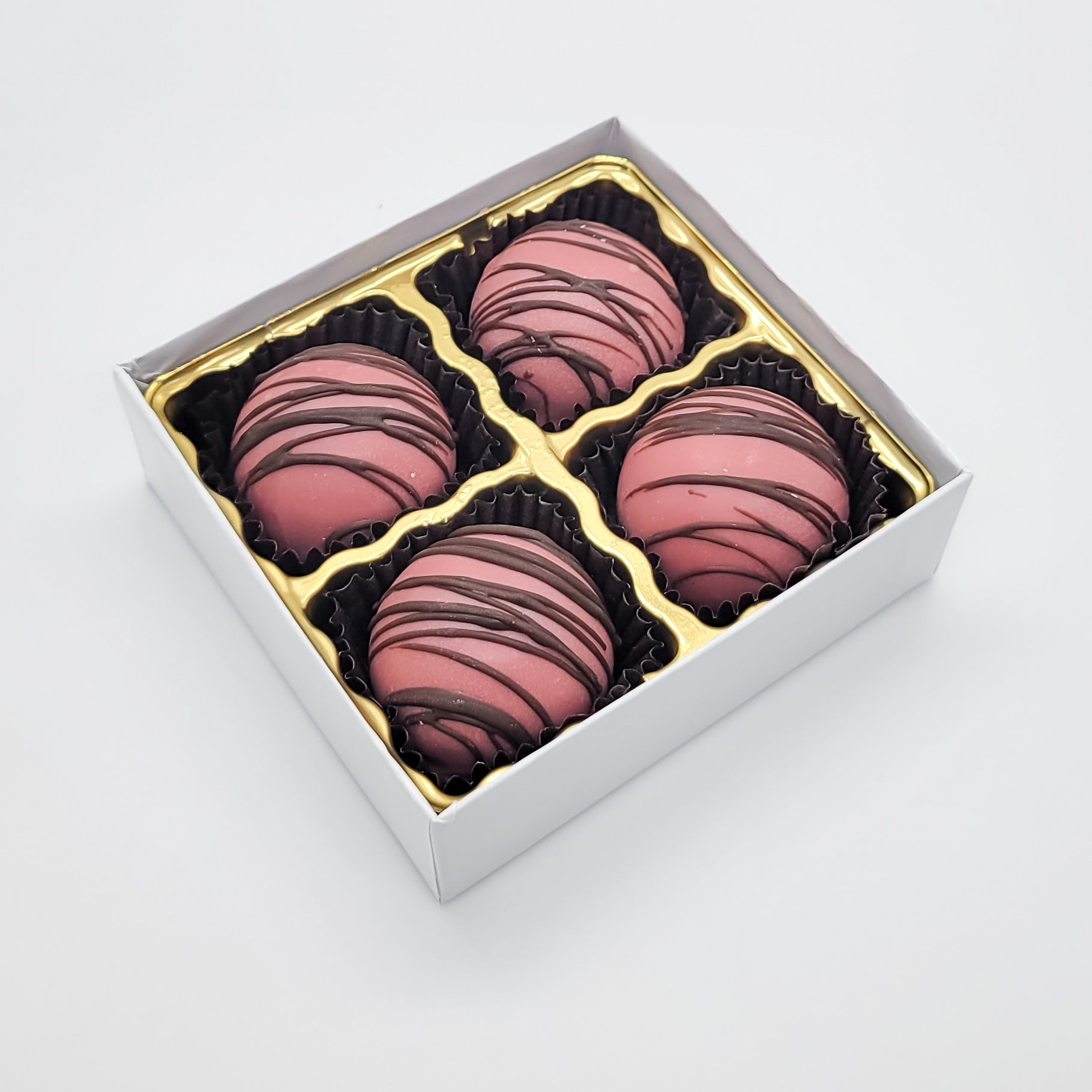 Red Velvet Cheesecake Fudge Truffle